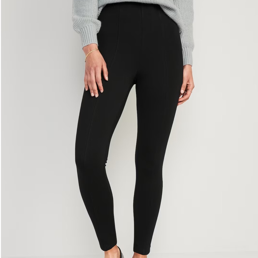 Old Navy Black High-Waisted Leggings